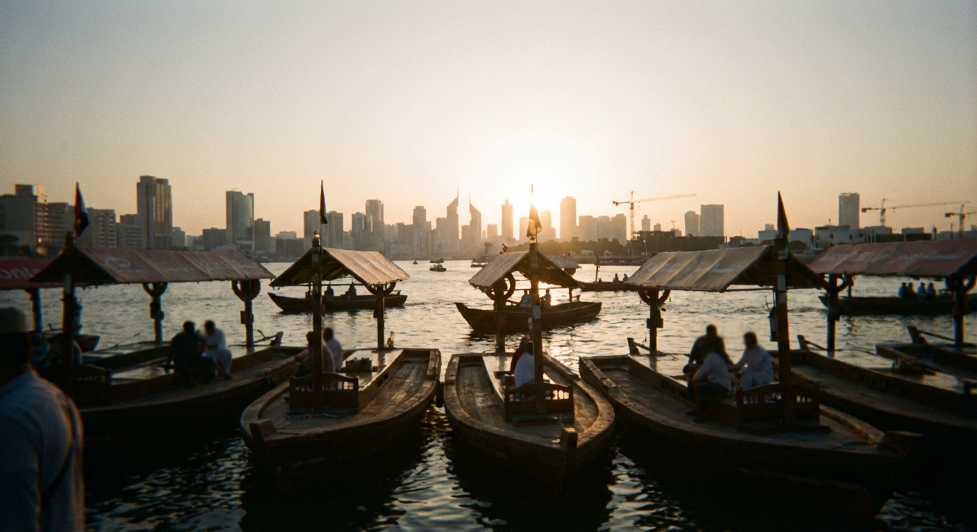Panoramatický výhľad z bazéna hotela Indigo Dubai Downtown na mrakodrapy počas slnečnej dovolenky v Dubaji
